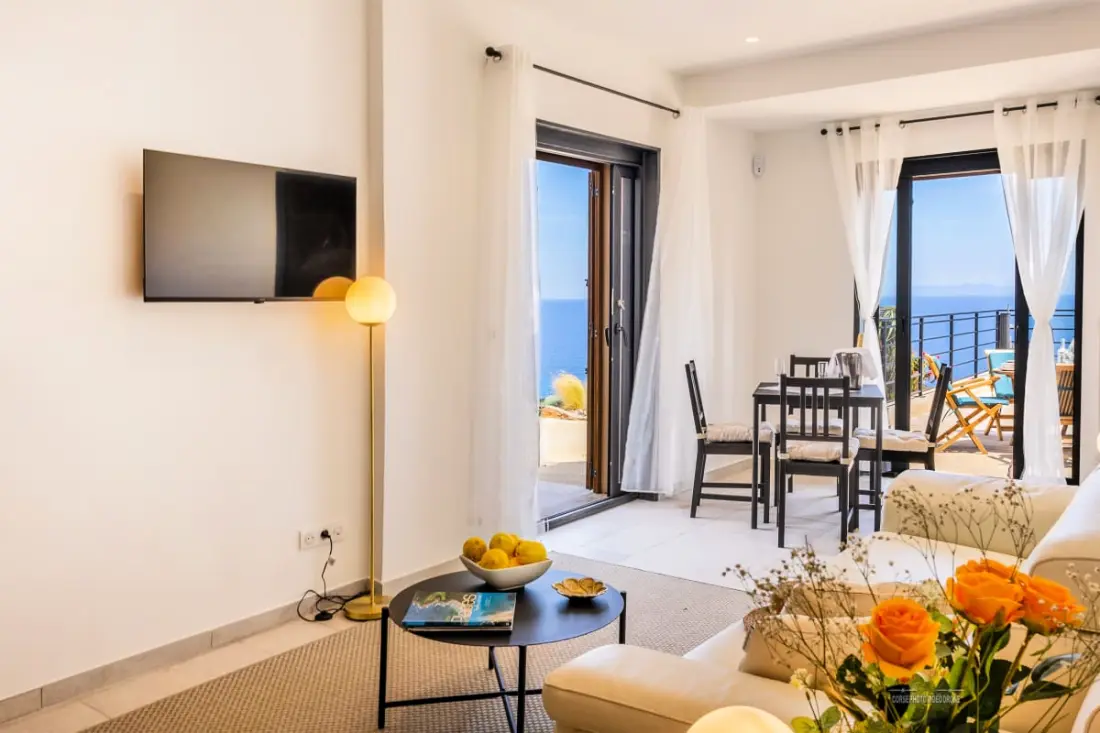 Casa A Vista- Appartement Cosy Avec Terrasse Vue Mer à Sisco