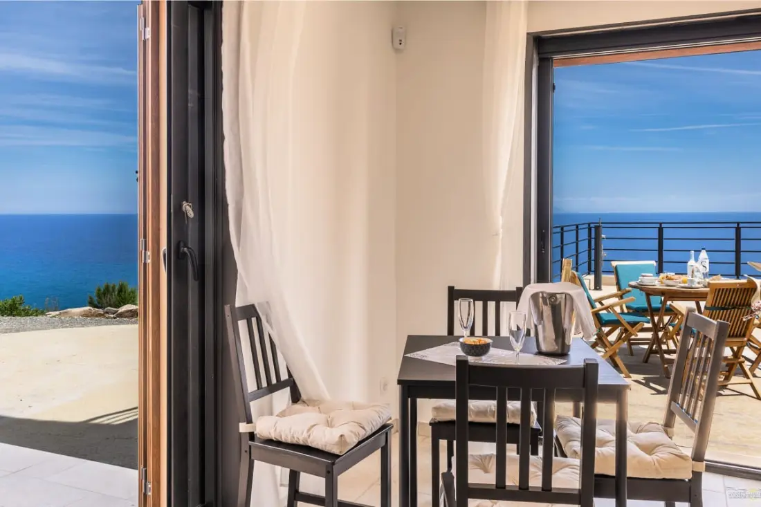 Casa A Vista- Appartement Cosy Avec Terrasse Vue Mer à Sisco