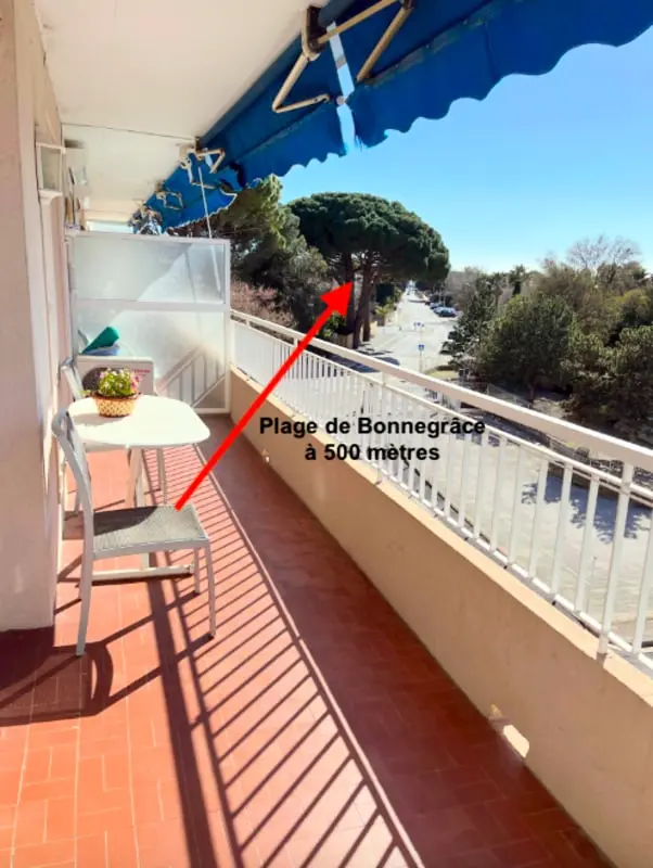 Appartement T3 Avec Balcon Proche De La Mer