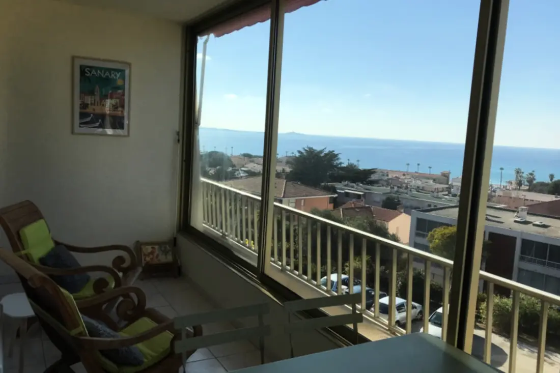 Charmant Studio Avec Balcon Vue Mer 180°