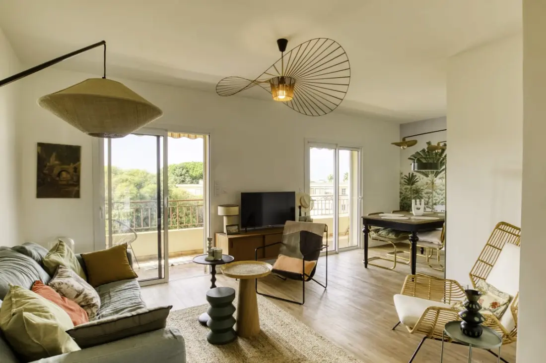 Sublime 60m² Avec Balcons Près Des Plages !