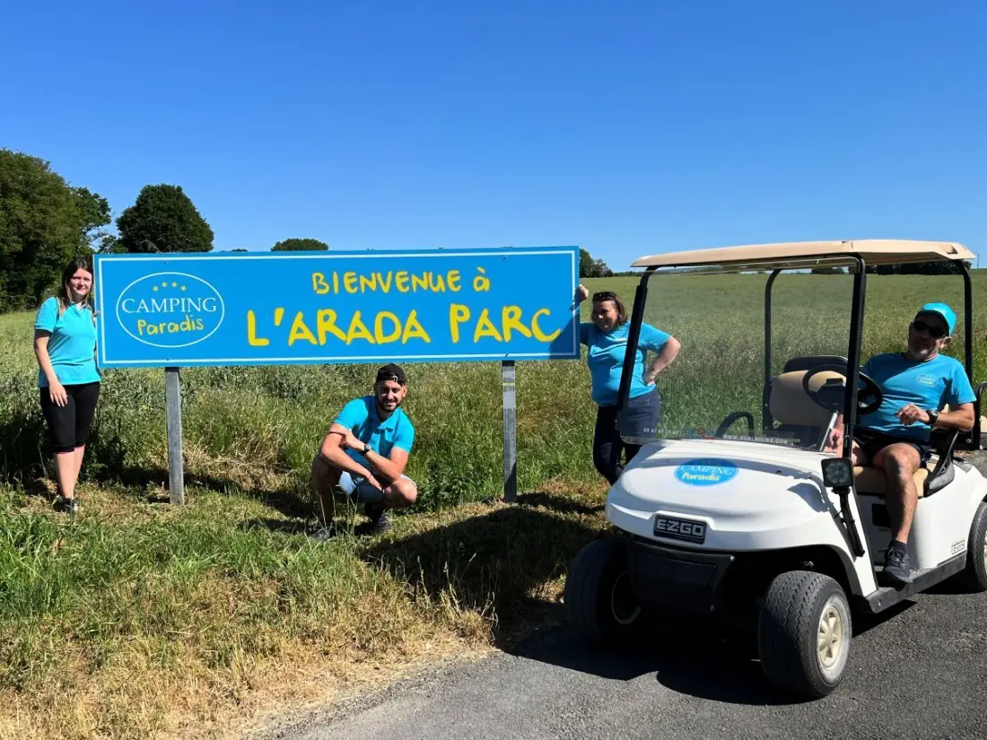 Camping Paradis l'Arada Parc 4 étoiles★★★★