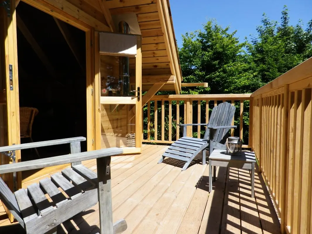 Gîte de France Gîtes de france® - cabane de la caroline 3 épis