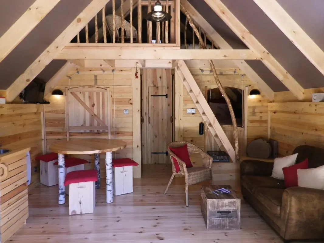 Gîte de France Gîtes de france® - cabane de la caroline 3 épis