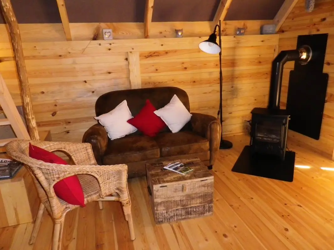 Gîte de France Gîtes de france® - cabane de la caroline 3 épis