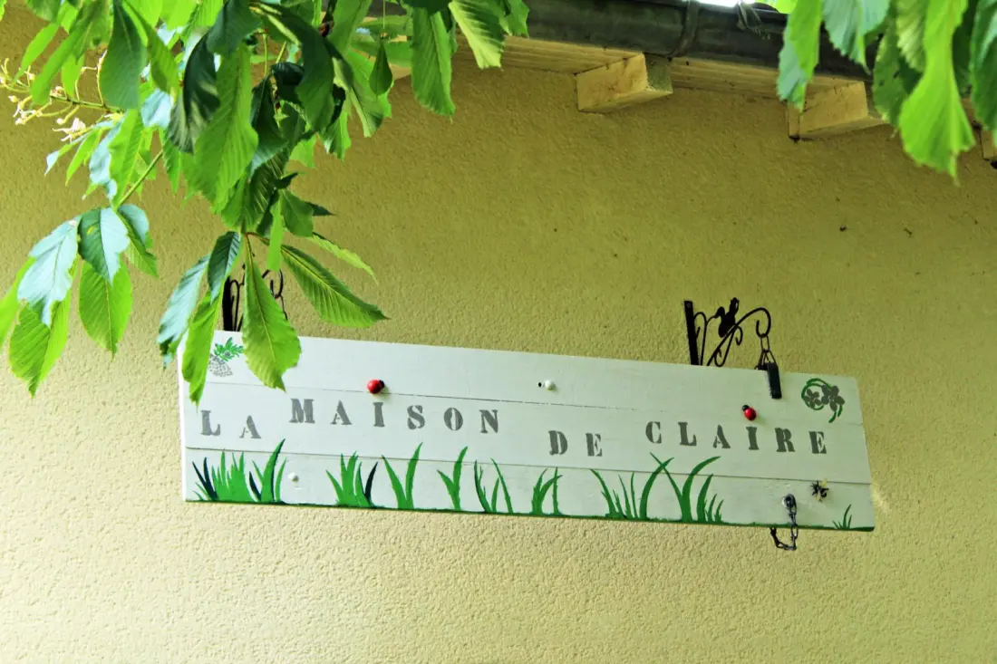 Gîte de France La maison de claire 3 épis