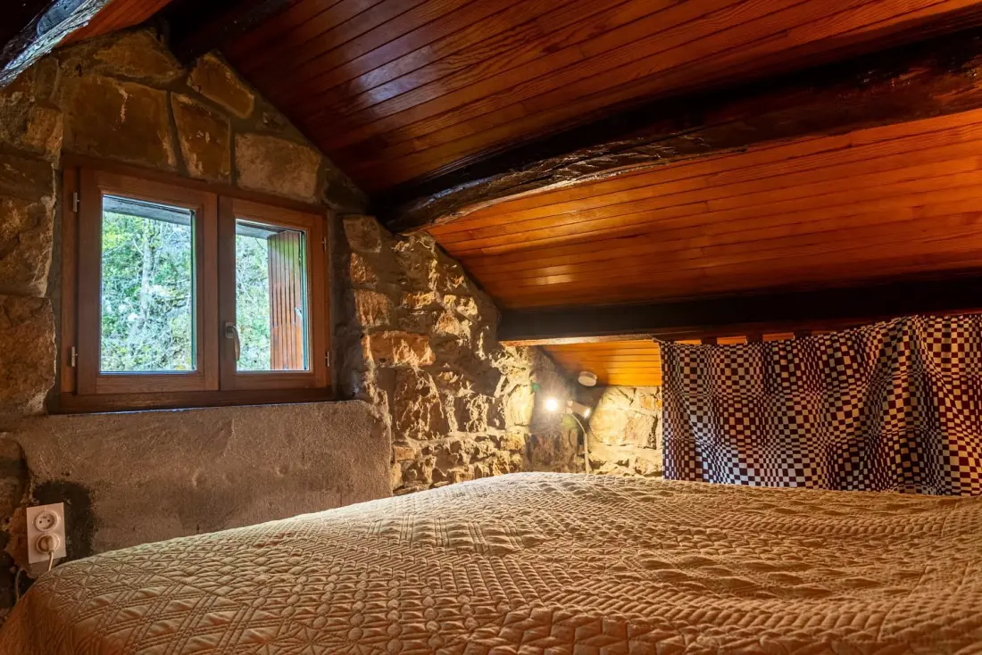 Gîte de France La grange, gîtes de france 3 personnes à la caze 1 épi