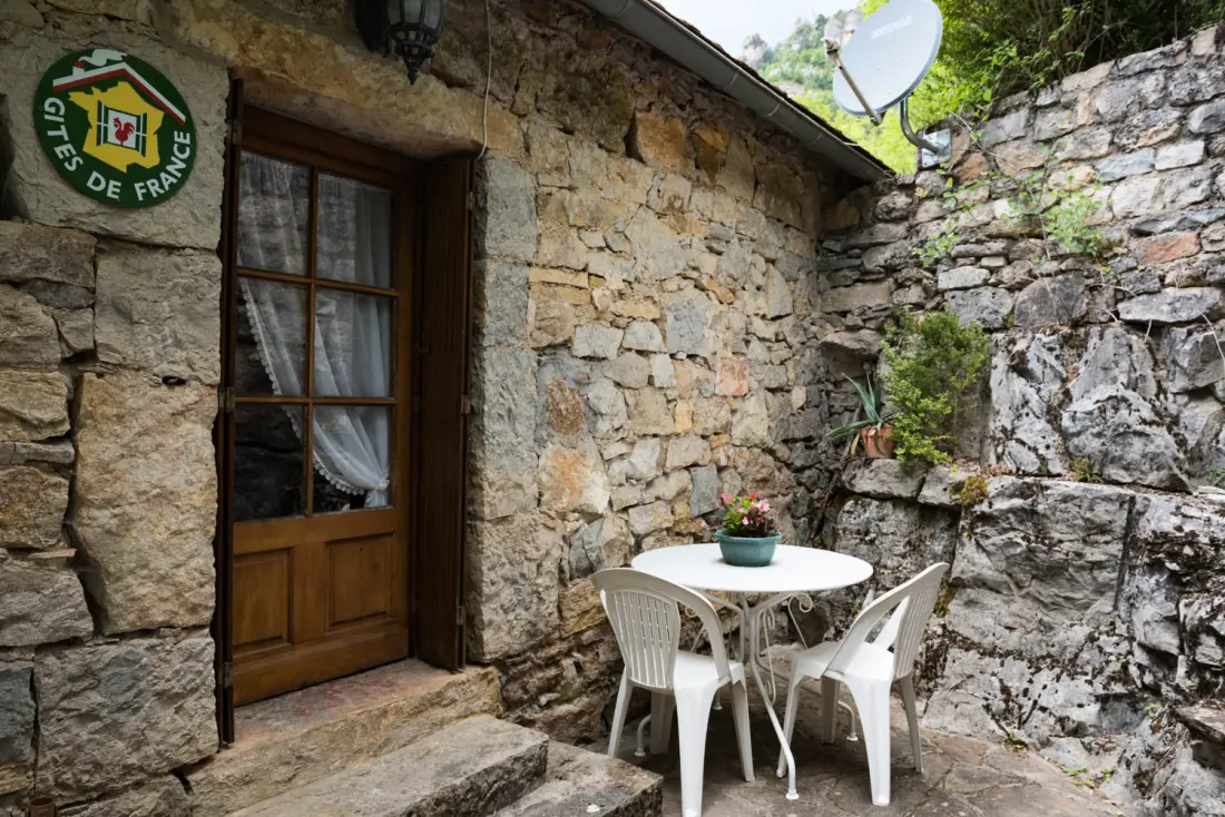 Gîte de France La grange, gîtes de france 3 personnes à la caze 1 épi