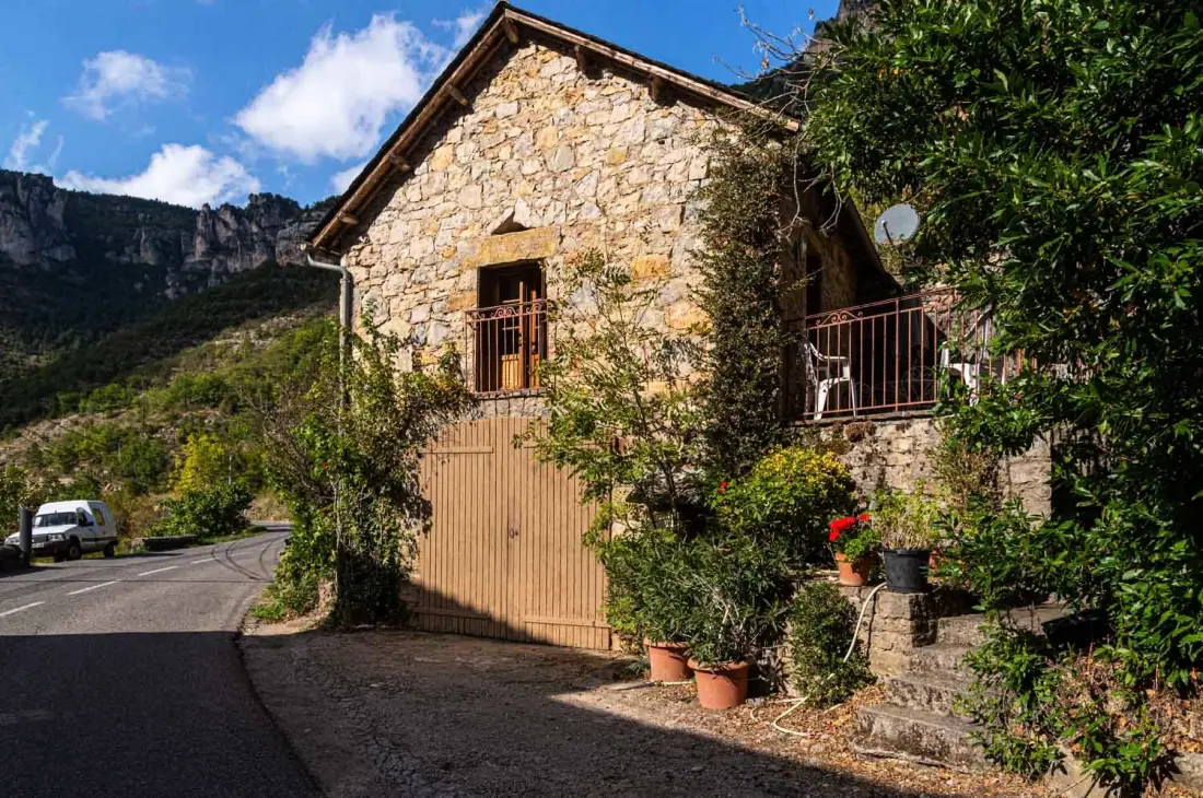 Gîte de France La grange, gîtes de france 3 personnes à la caze 1 épi