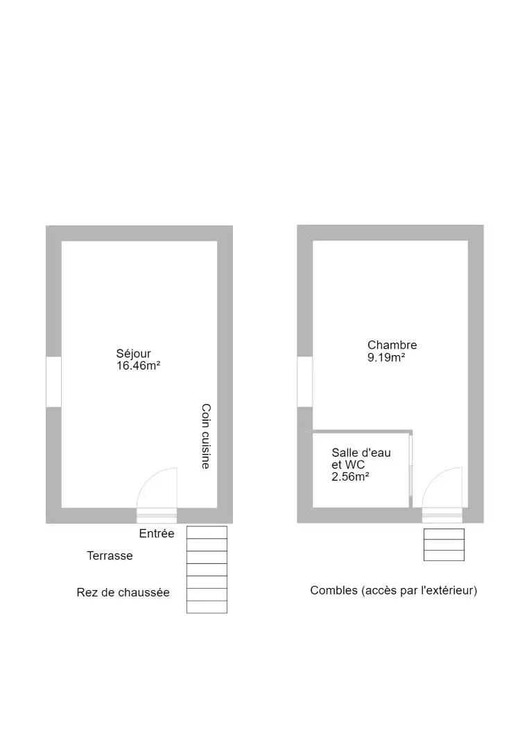 Gîte de France La maisonnette à la caze 2 épis