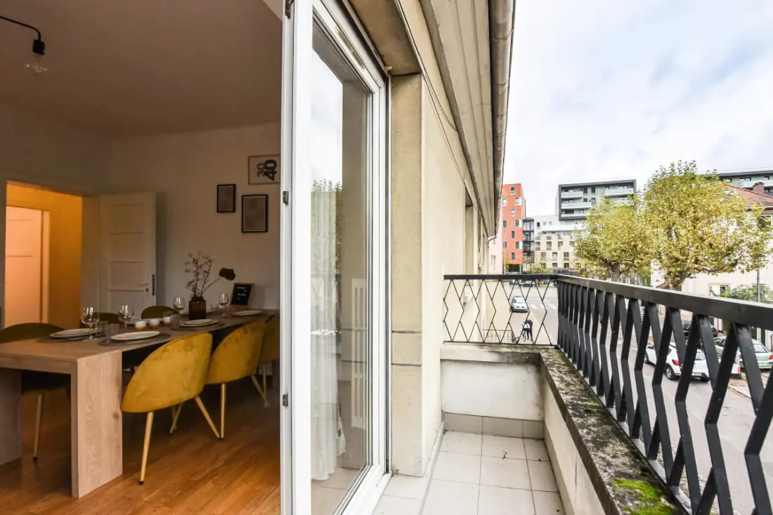 Rock In Share - Bianca – T3 Parking Inclus &amp; Accès Tram Centre Ville Gare