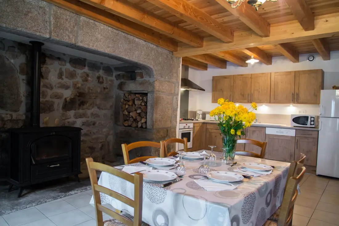 Gîte de France Gîte le pré de  chabanettes 6/8 personnes 3 épis