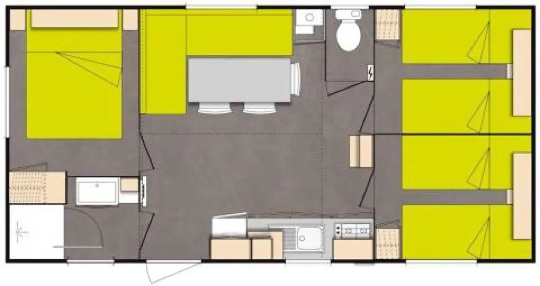 Camping maeva Escapades La Castillonderie 4 étoiles★★★★