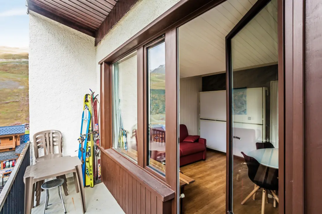 Appartement à Tignes avec accès direct aux pistes