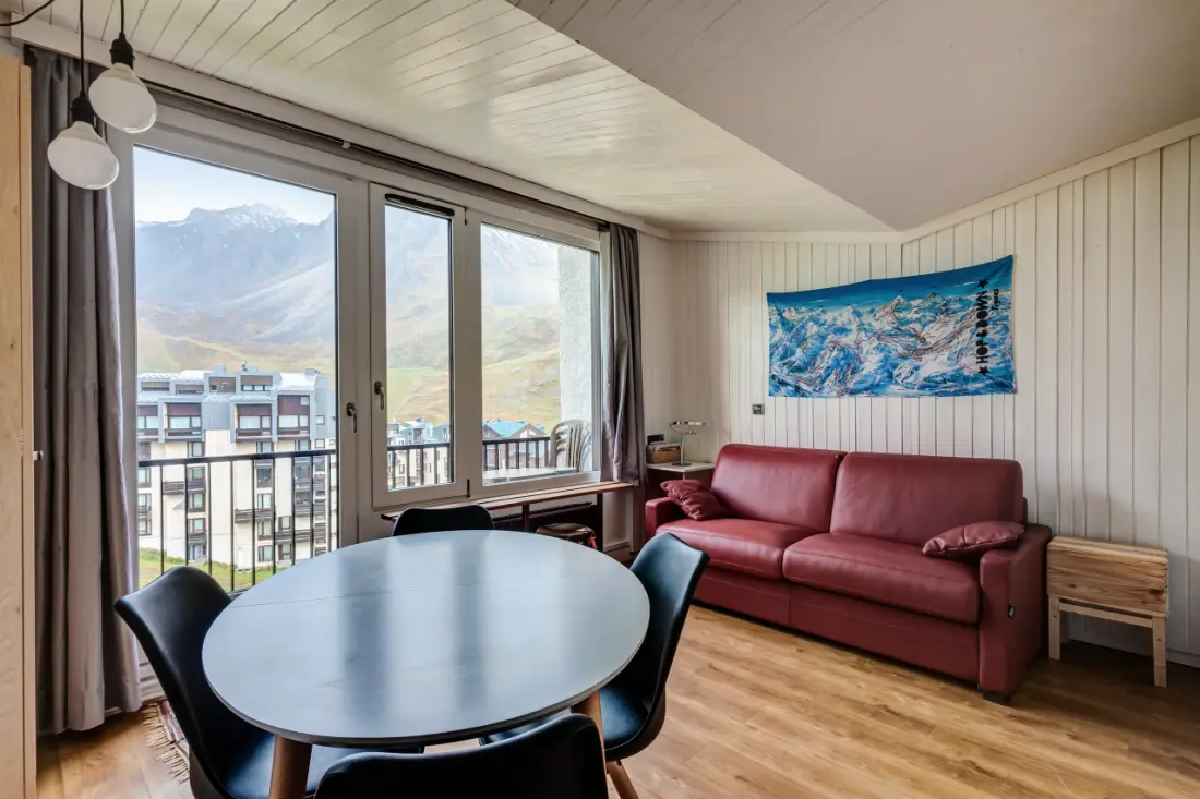 Appartement à Tignes avec accès direct aux pistes