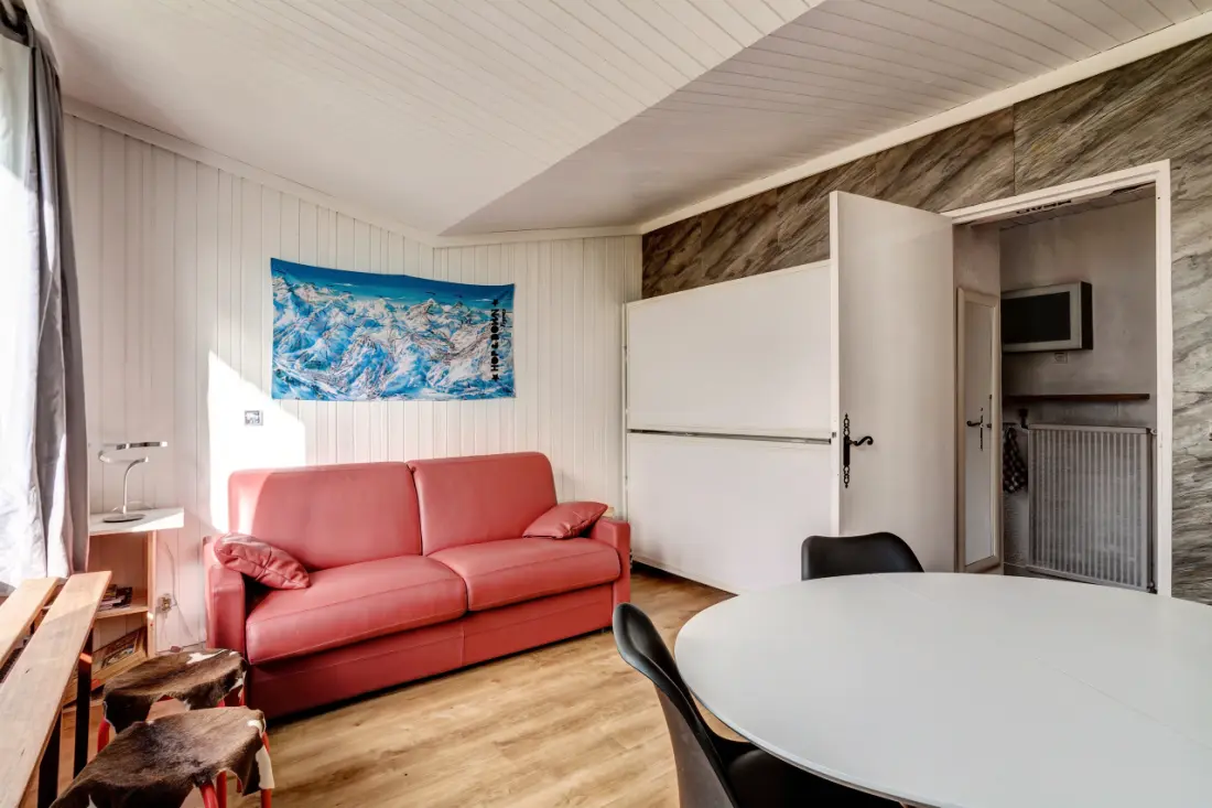 Appartement à Tignes avec accès direct aux pistes
