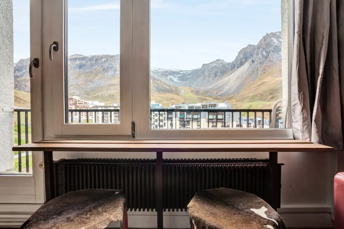 Appartement à Tignes avec accès direct aux pistes