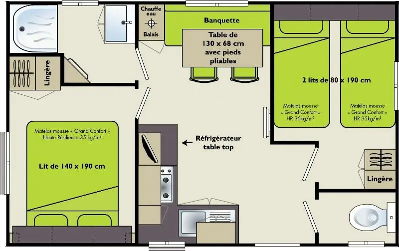 Camping Le Trivoly 4 étoiles★★★★