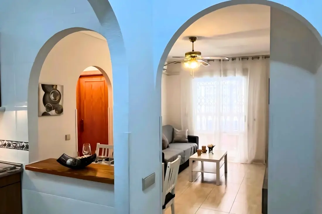 Charmant Appartement Avec Piscine à 500 M De La Playa Del Cura !