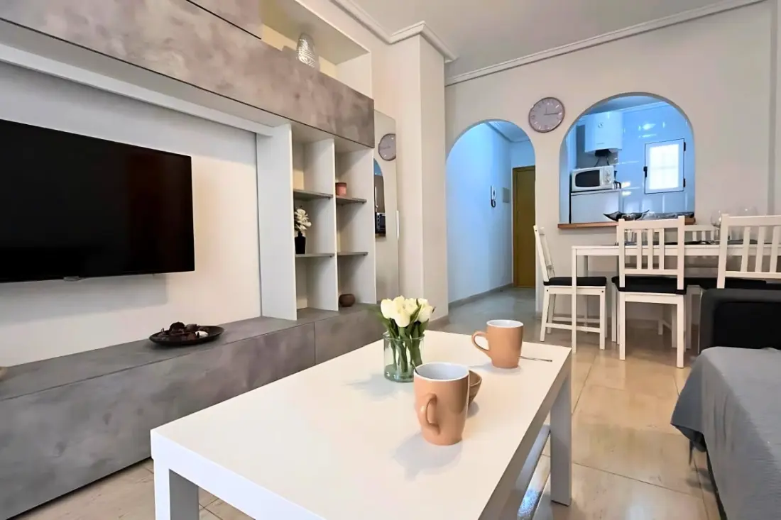 Charmant Appartement Avec Piscine à 500 M De La Playa Del Cura !