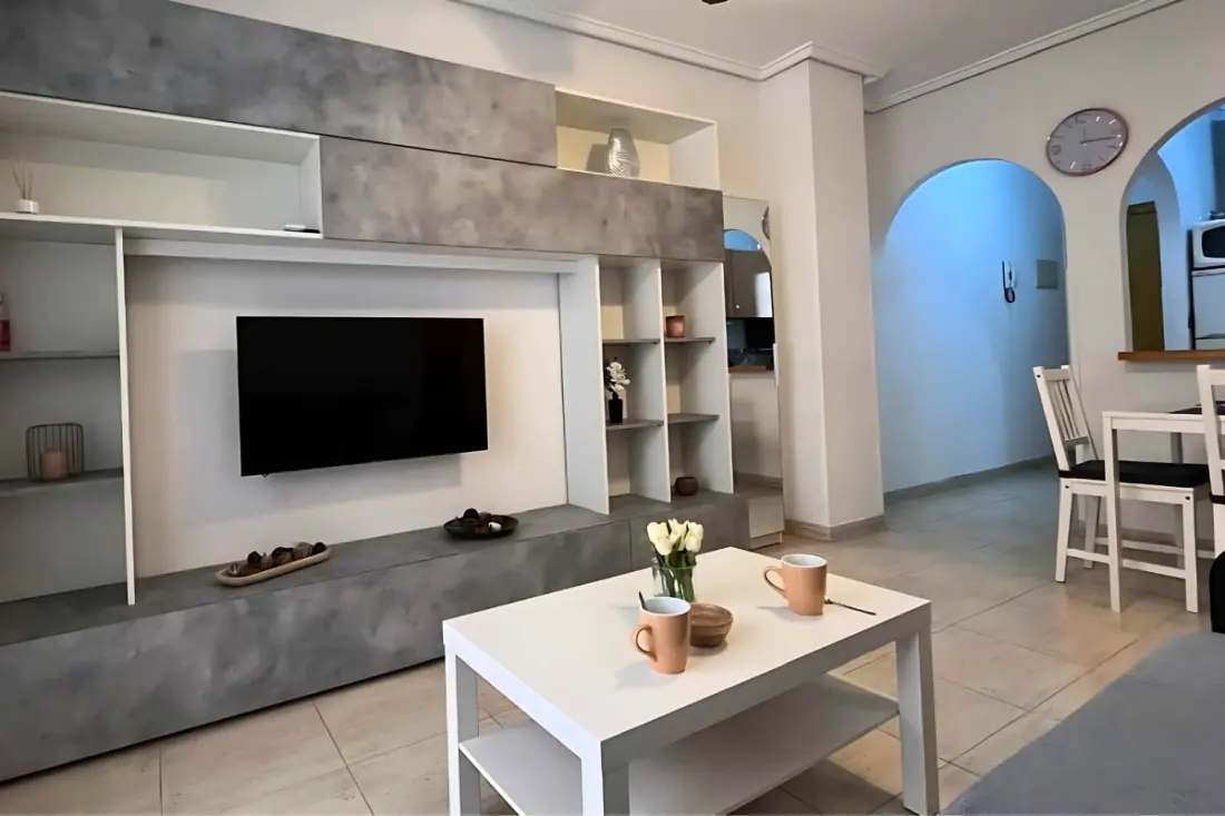 Charmant Appartement Avec Piscine à 500 M De La Playa Del Cura !
