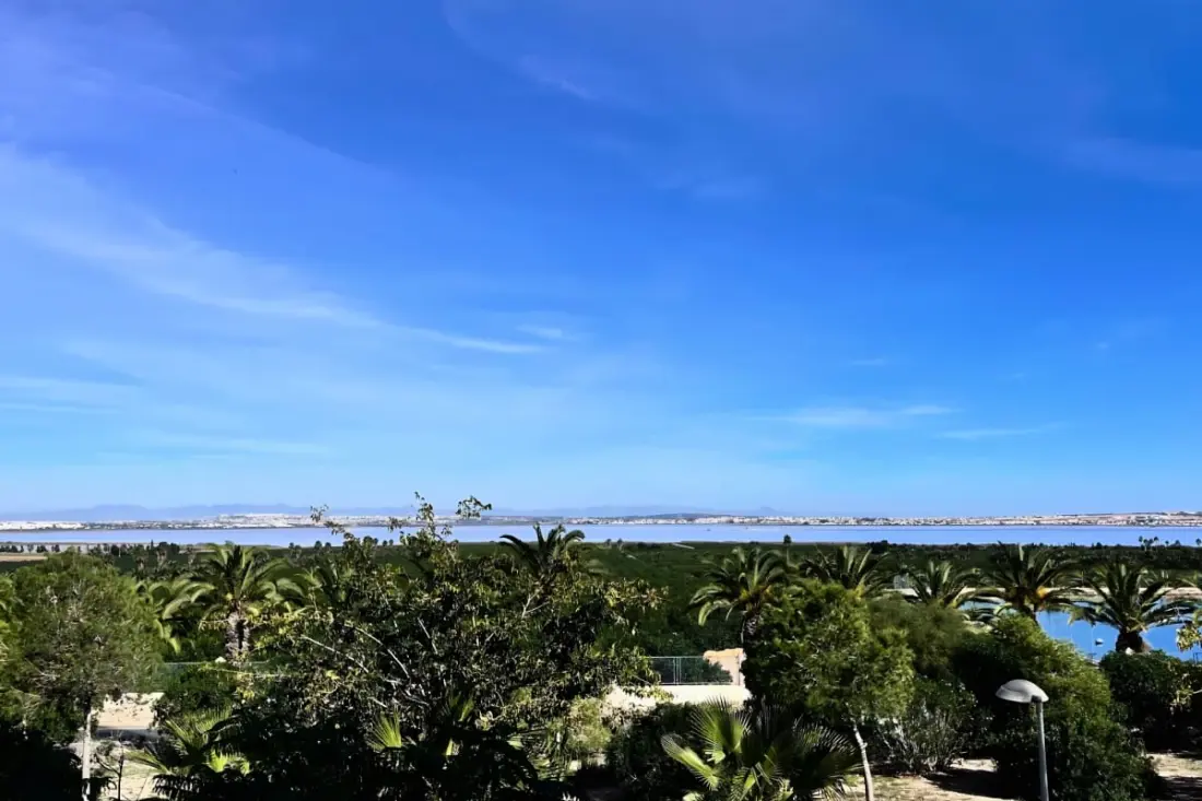 La Calienta  : Vue Lagune Rose Et Piscine