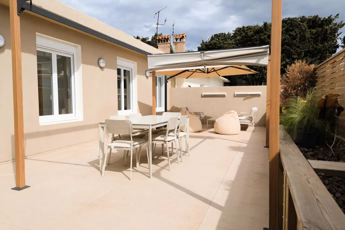 Penthouse Avec Grande Terrasse, à 2 Pas Des Plages