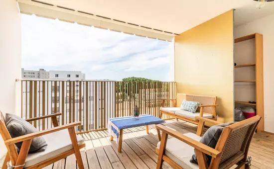 Joli T2 Avec Un Grand Balcon Meublé à toulouse