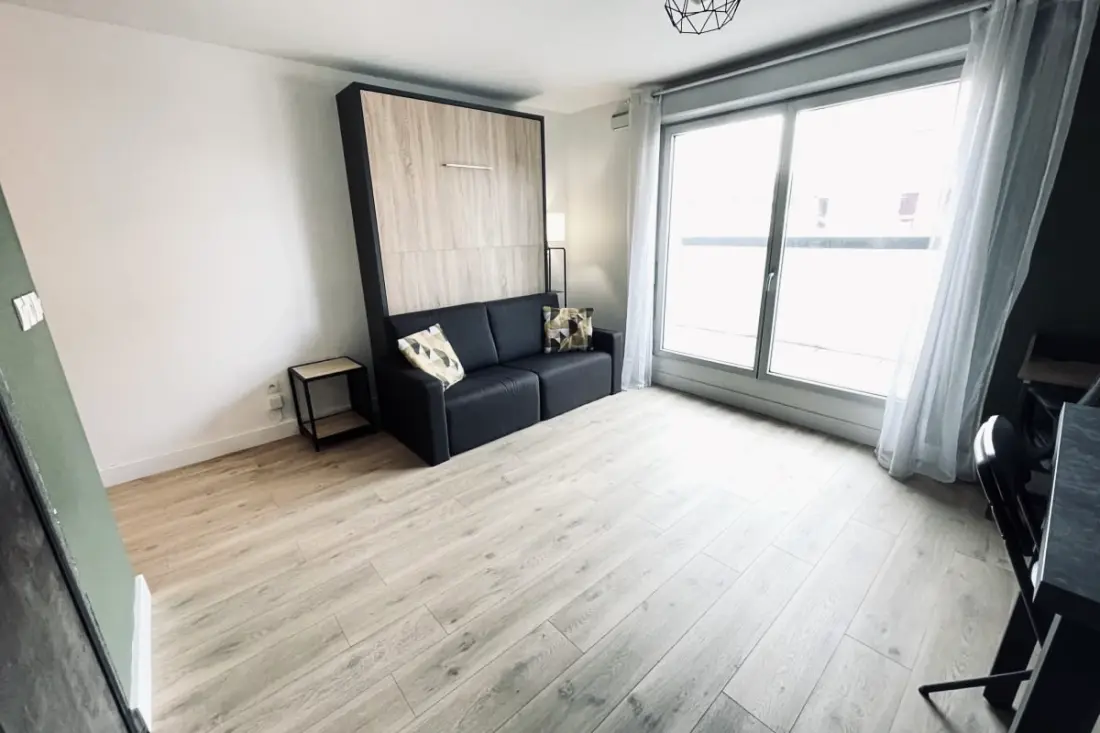 Studio Moderne Avec Balcon Et Wifi à Toulouse