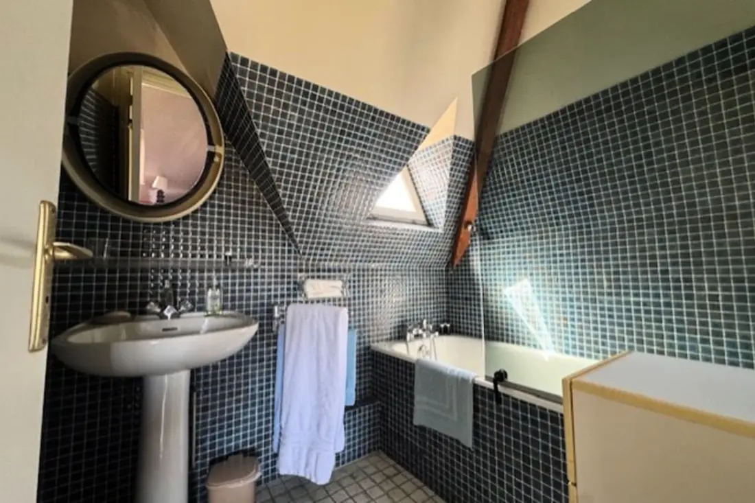 Grande Maison Avec Un Jardin Verdoyant