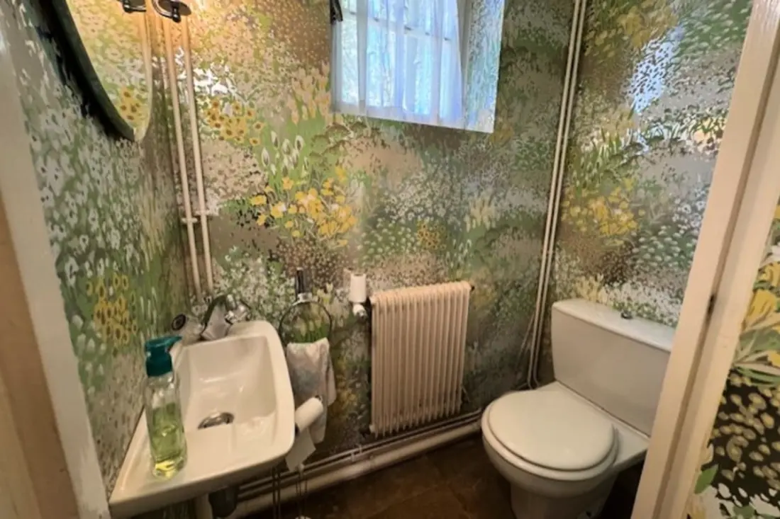 Grande Maison Avec Un Jardin Verdoyant