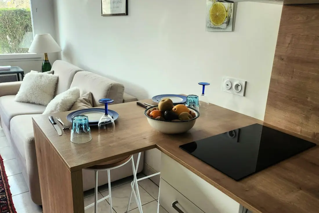 Joli T2 Avec Jardin Et Terrasse à Tourgéville