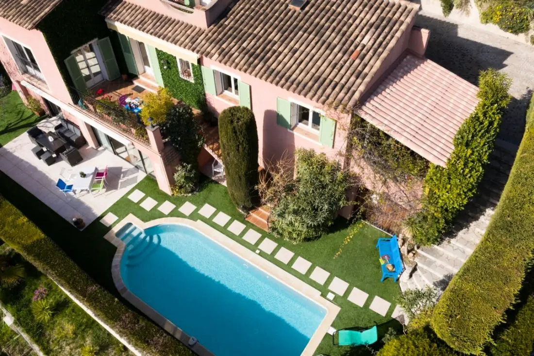 06c-villa 8 Pers Avec Piscine -arrière Pays Niçois