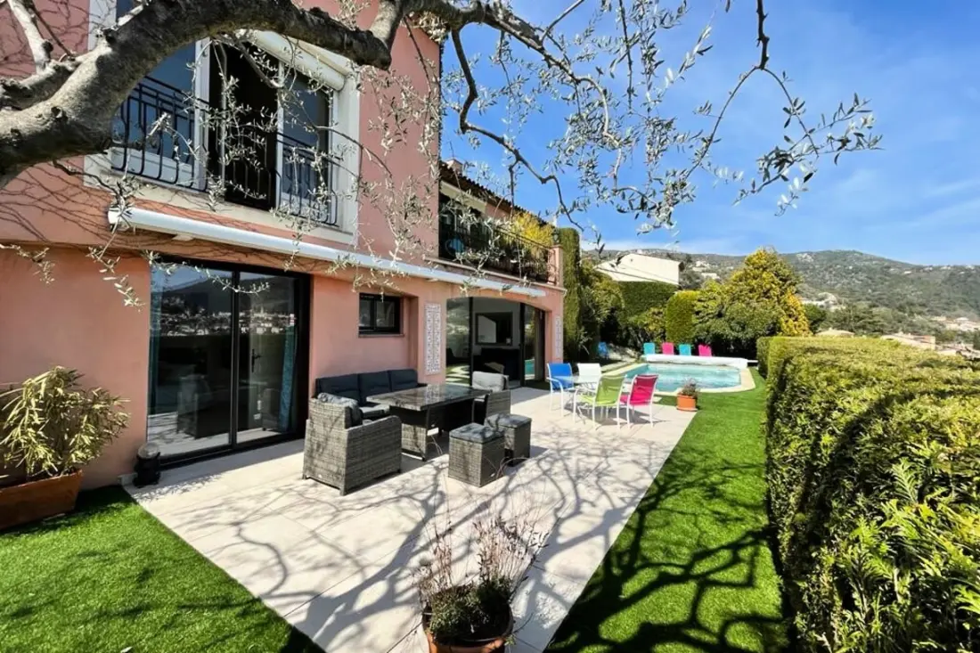 06c-villa 8 Pers Avec Piscine -arrière Pays Niçois