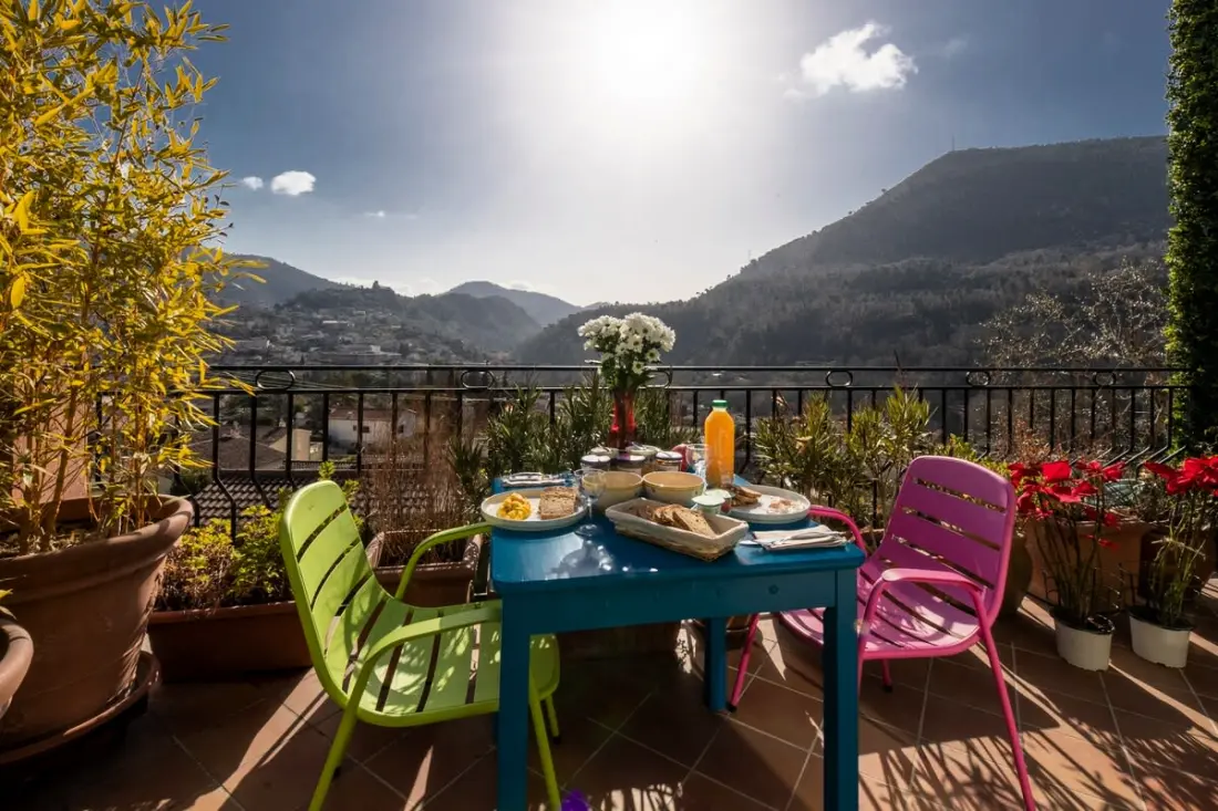 06c-villa 8 Pers Avec Piscine -arrière Pays Niçois