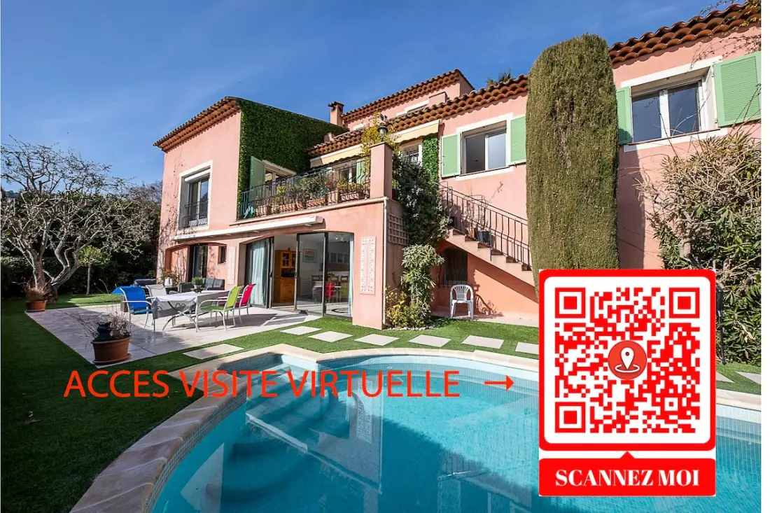 06c-villa 8 Pers Avec Piscine -arrière Pays Niçois