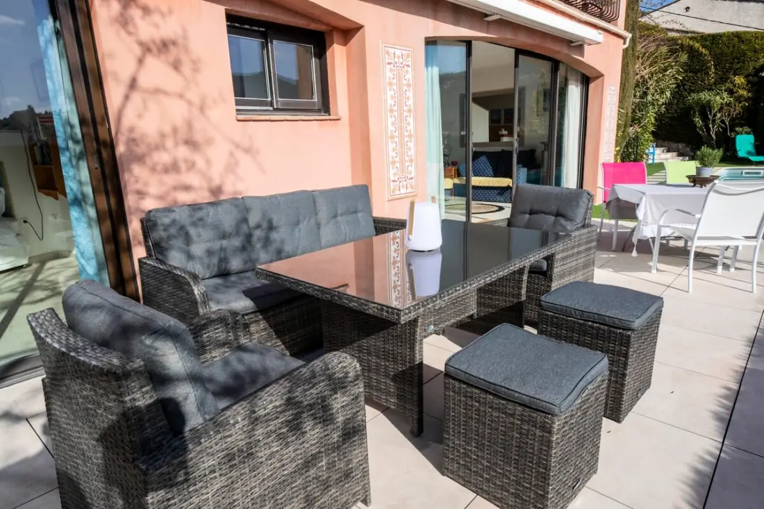 06c-villa 8 Pers Avec Piscine -arrière Pays Niçois
