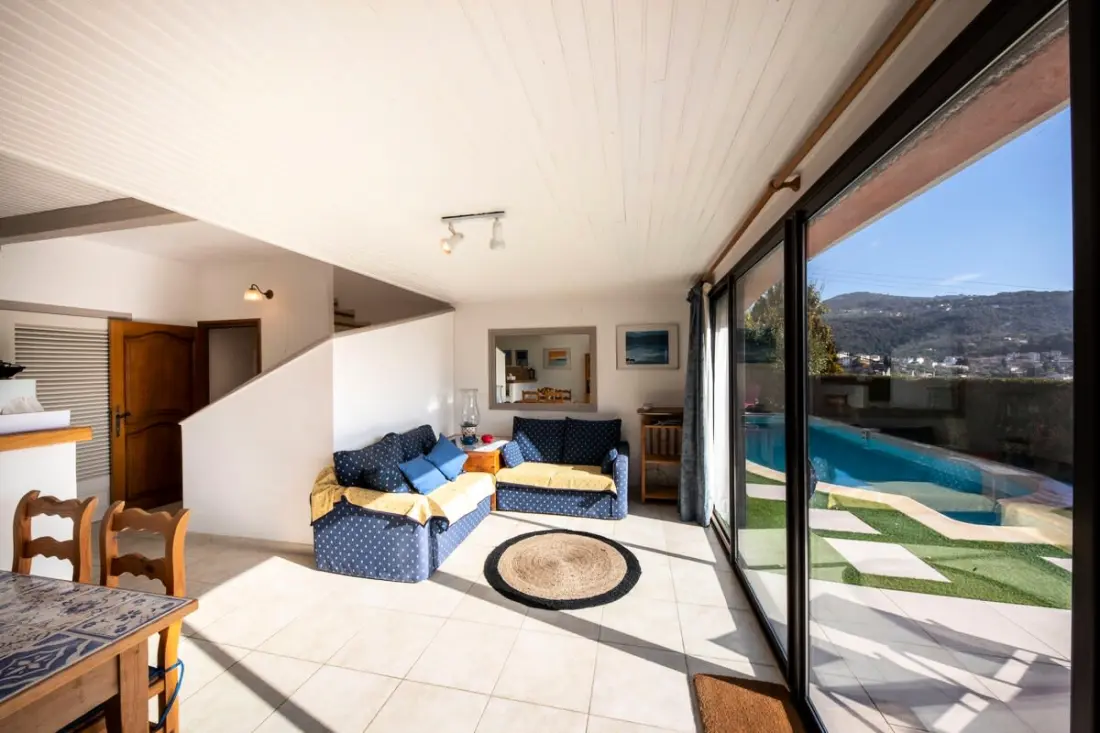 06c-villa 8 Pers Avec Piscine -arrière Pays Niçois
