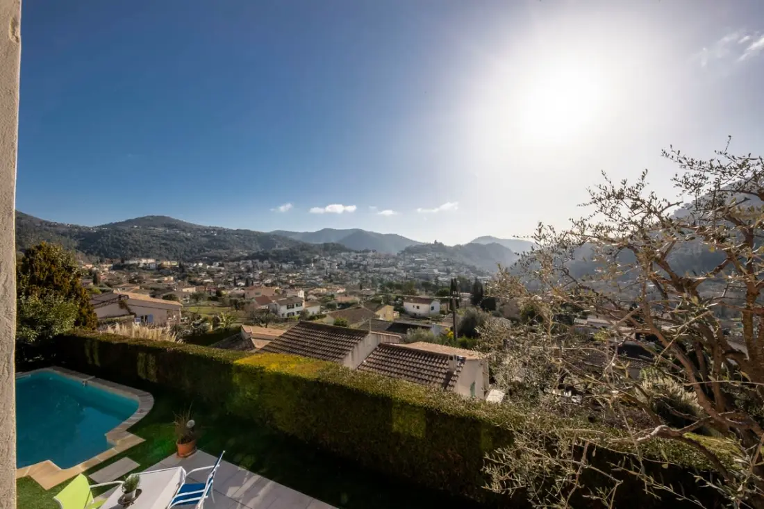 06c-villa 8 Pers Avec Piscine -arrière Pays Niçois