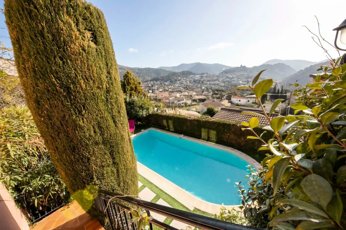 06c-villa 8 Pers Avec Piscine -arrière Pays Niçois