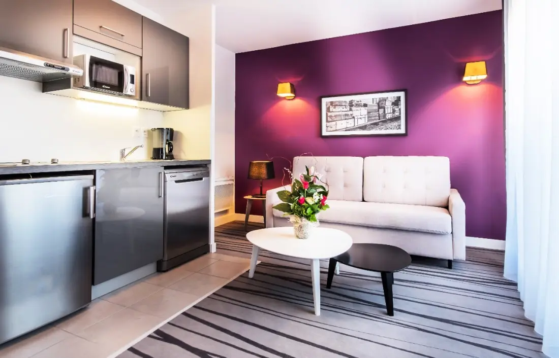 Néméa Appart'hôtel Résidence Le Quai Victor à Tours3 étoiles★★★