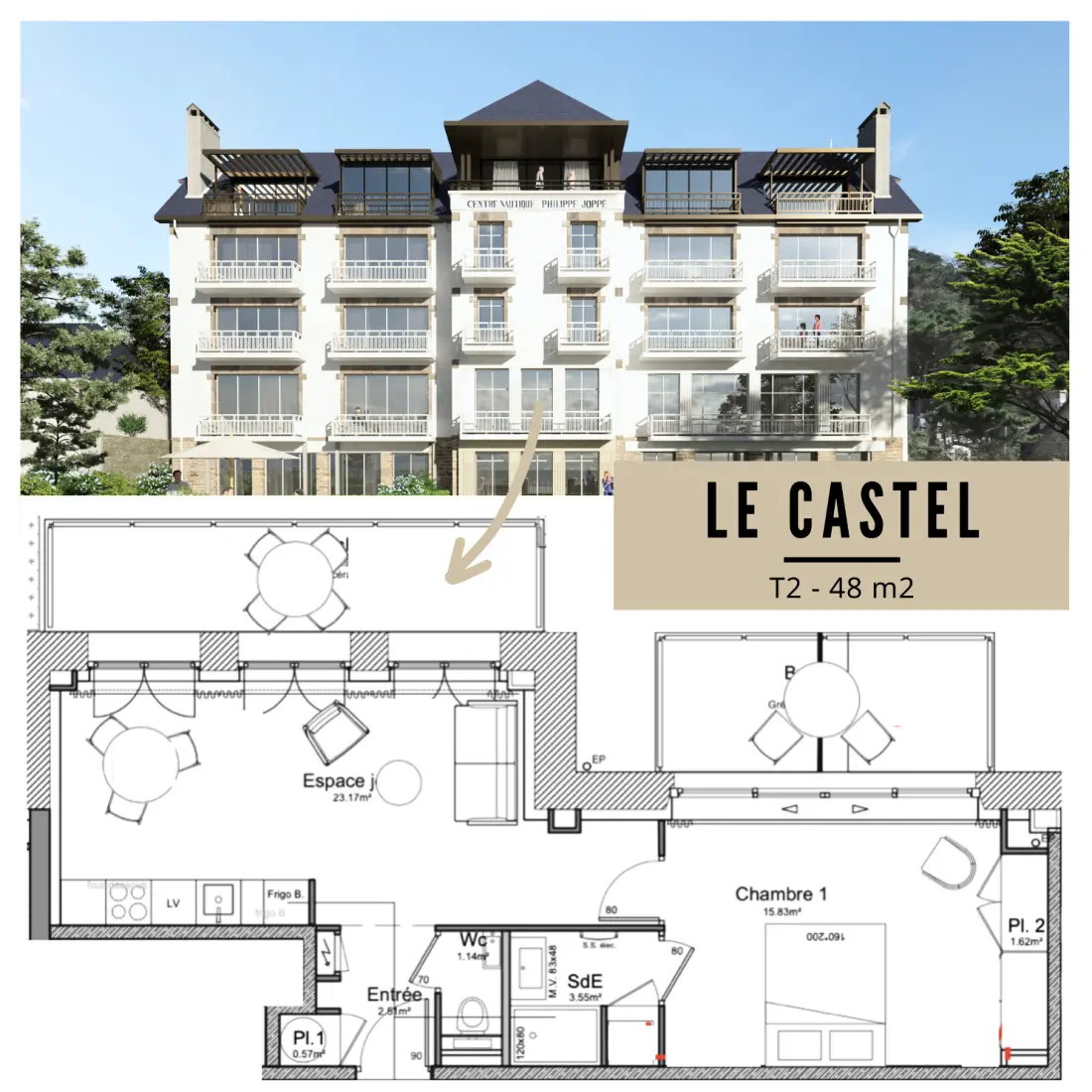 Appartements à Trebeurden