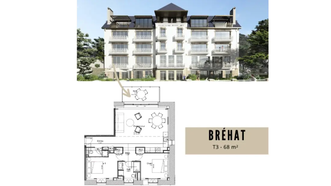 Appartements à Trebeurden