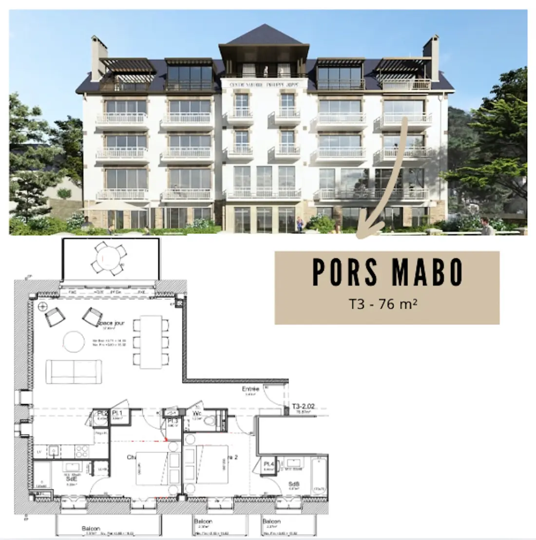 Appartements à Trebeurden