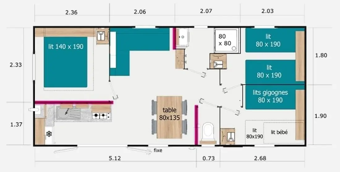 Camping Seasonova Les 7 Iles 3 étoiles★★★