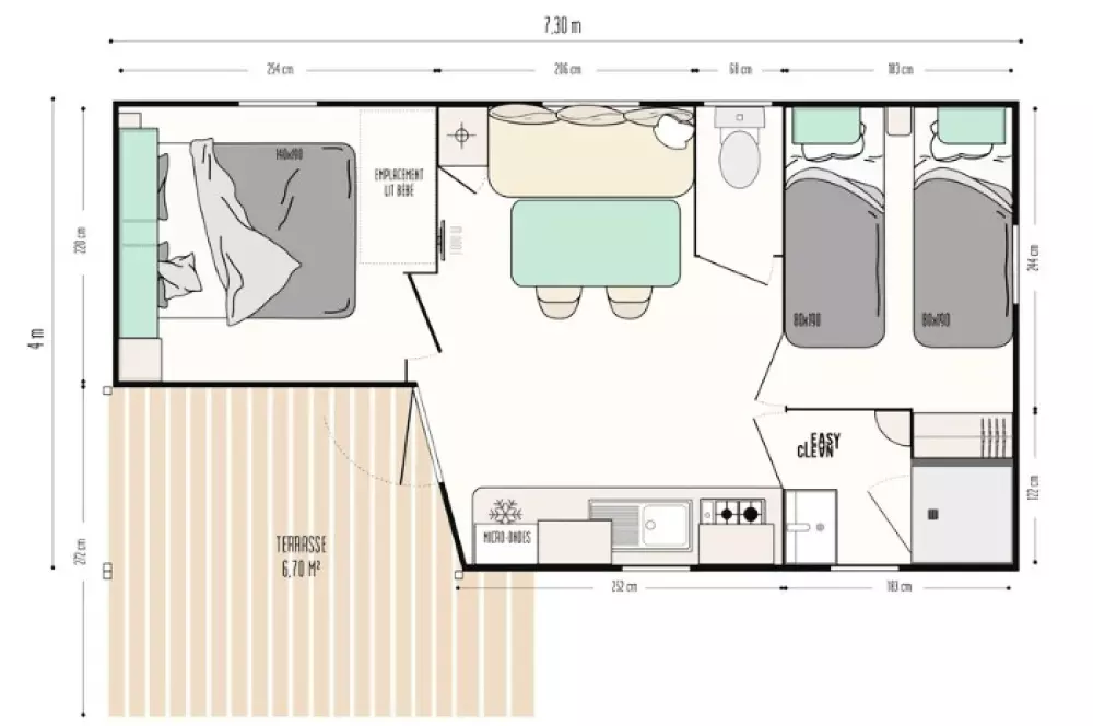 Camping Les 3 Lacs du Soleil