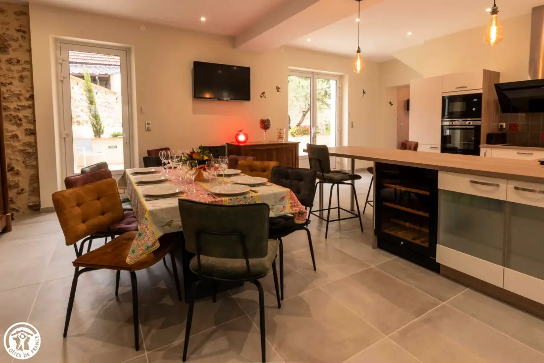 Gîte de France L'or des fontaines 10 personnes 5 épis