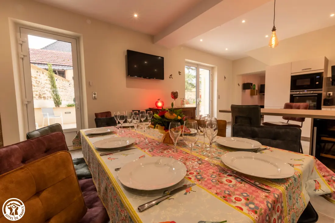 Gîte de France L'or des fontaines 10 personnes 5 épis
