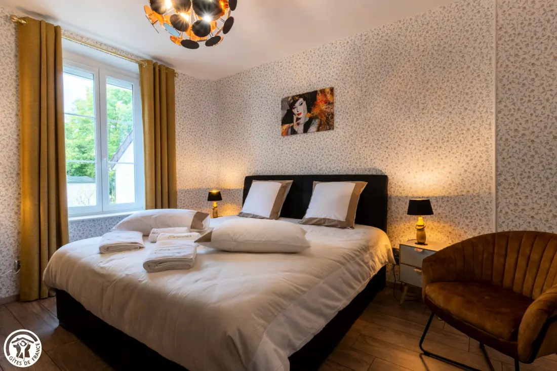 Gîte de France L'or des fontaines 10 personnes 5 épis
