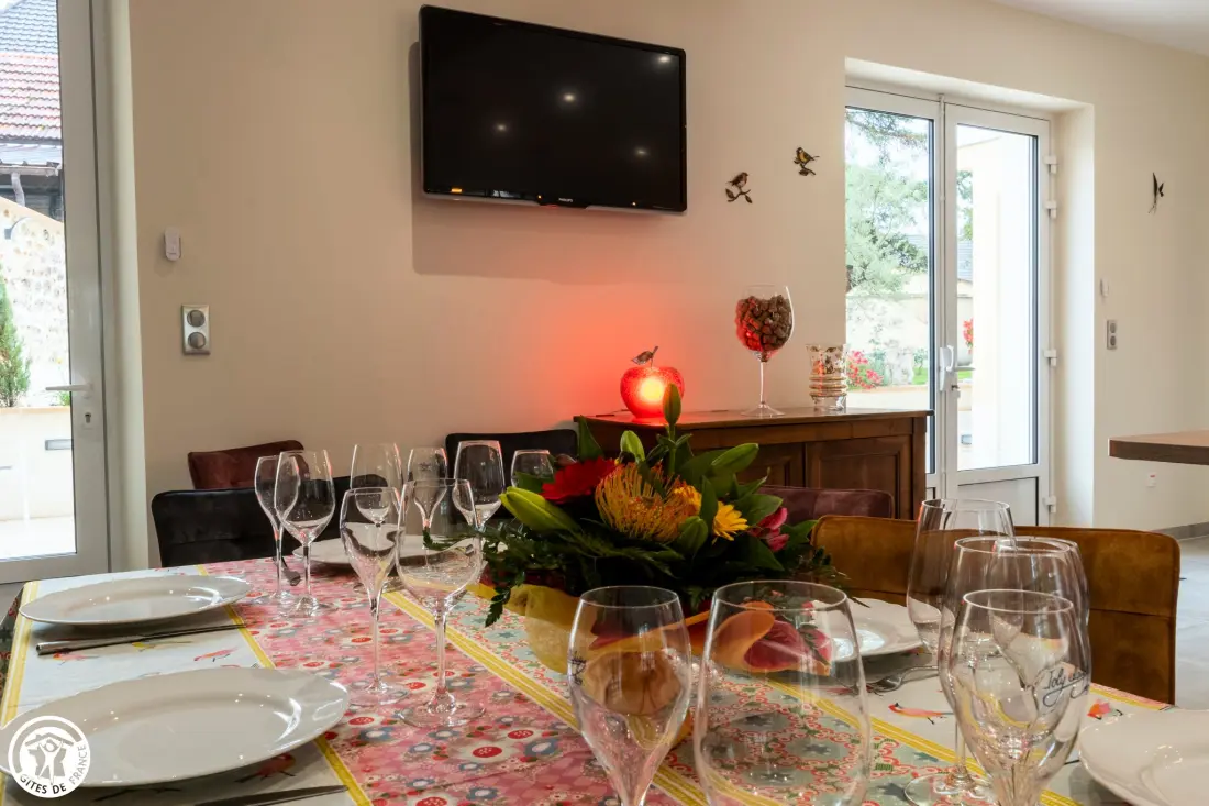 Gîte de France L'or des fontaines 10 personnes 5 épis